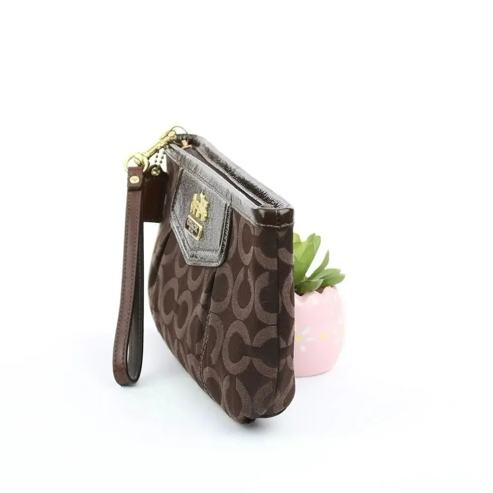 Coach Vintage Y2K Signature Wristlet Wallet - Picture 3 of 6